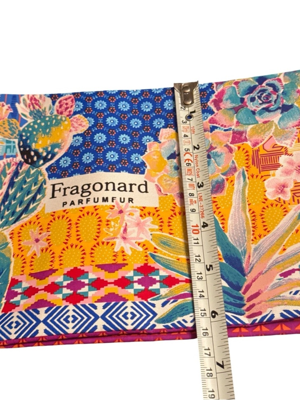 Fragonard Floral Cactus Cosmetic Pouch - Multicolor - Picture 5 of 5
